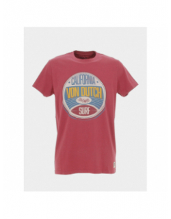 T-shirt regular imprimés rouge homme - Von Dutch