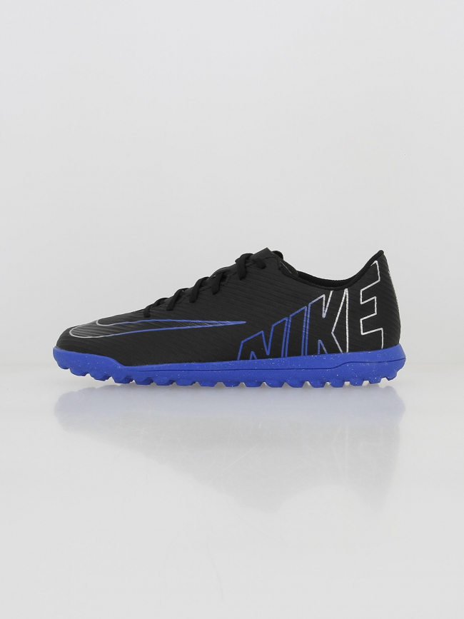 Chaussures de football vapor 15 TF noir bleu homme - Nike