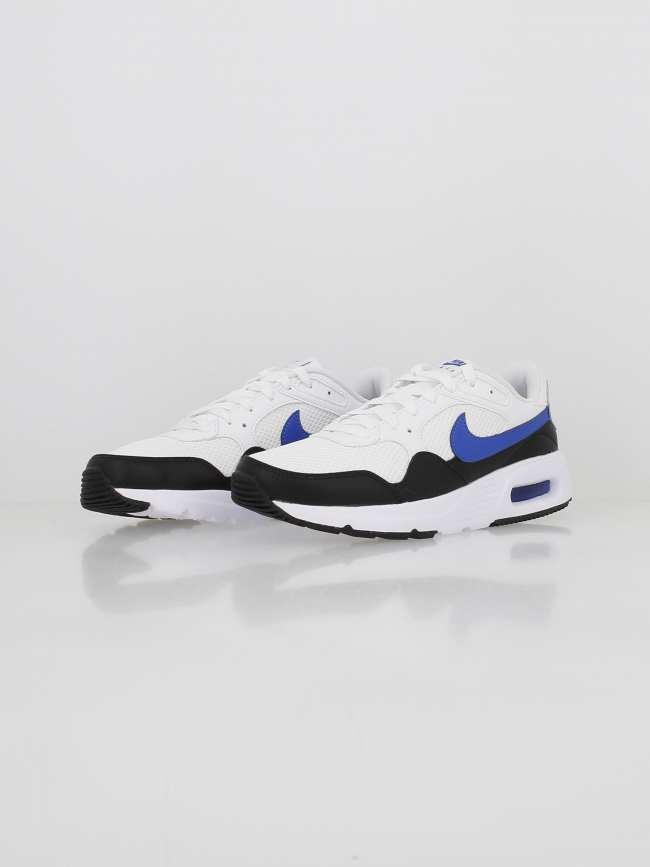 Air max baskets sc blanc noir bleu homme - Nike