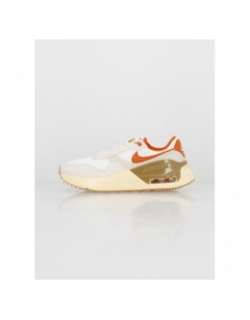 Air max baskets systm blanc orange femme - Nike