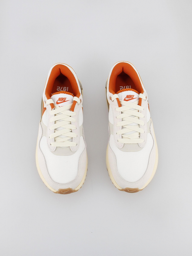 Air max baskets systm blanc orange femme - Nike