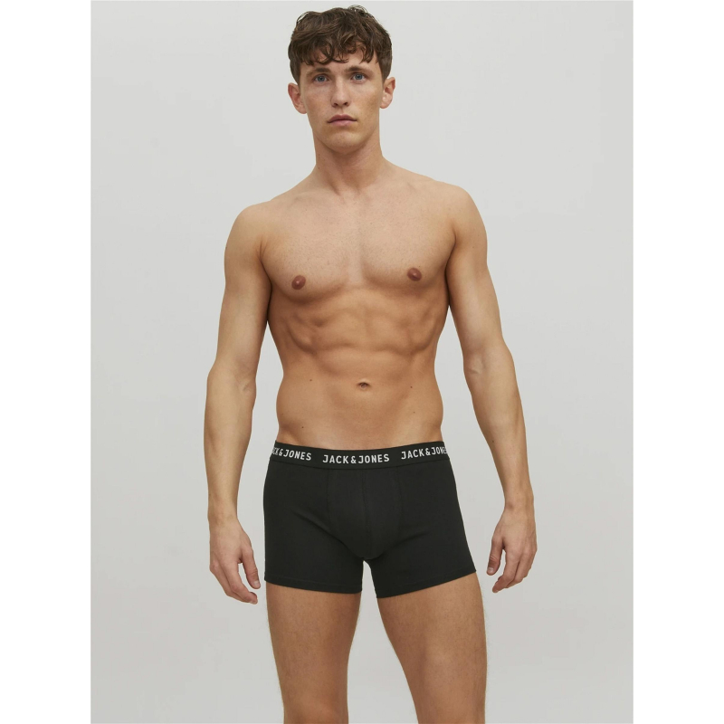 Pack 2 boxers coton stretch noir homme - Jack & Jones