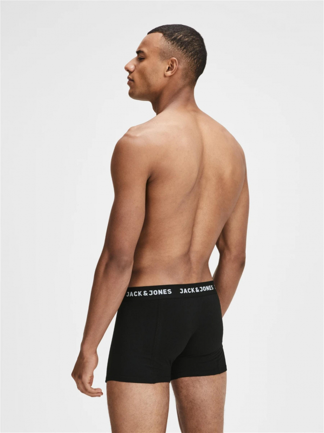 Pack 2 boxers coton stretch noir homme - Jack & Jones