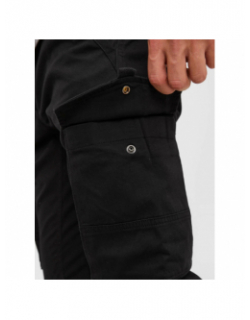 Pantalon cargo paul flake resserré noir homme - Jack & Jones