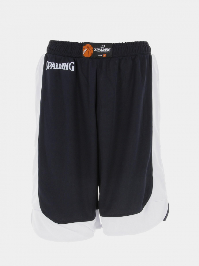 Short de basketball hustle bleu marine homme - Spalding