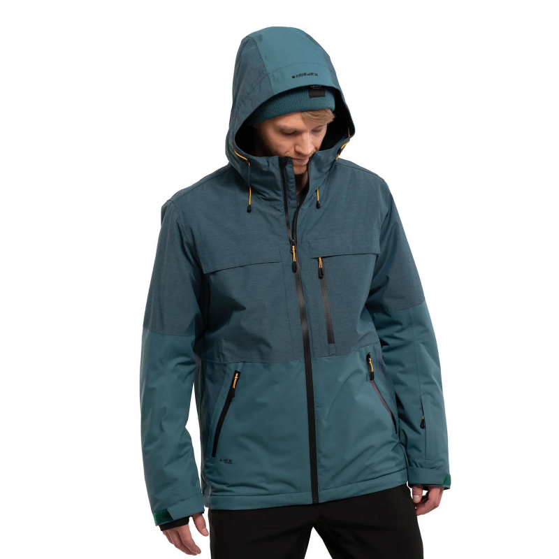 Veste de ski castres bleu homme - Icepeak