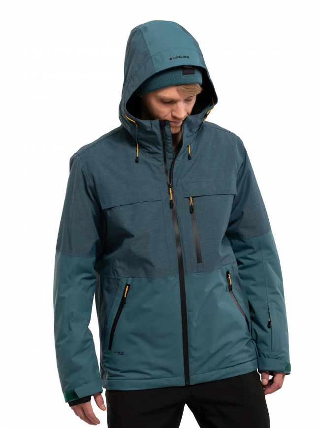 Veste de ski castres bleu homme - Icepeak