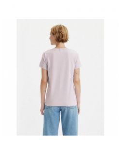 T-shirt col v perfect rose clair femme - Levi's