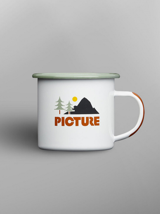 Mug sherman mountain blanc - Picture