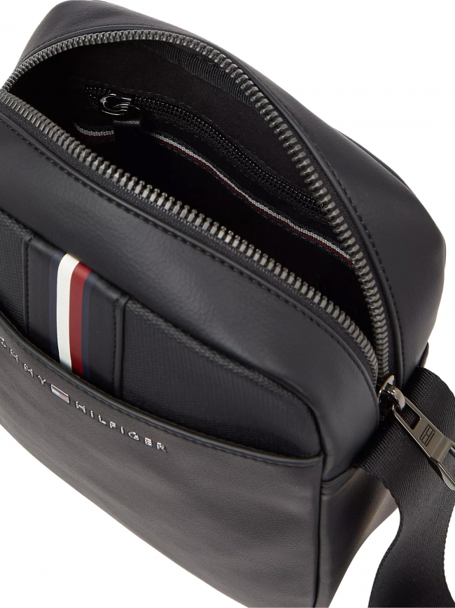 Sac bandoulière mini reporter noir homme - Tommy Hilfiger