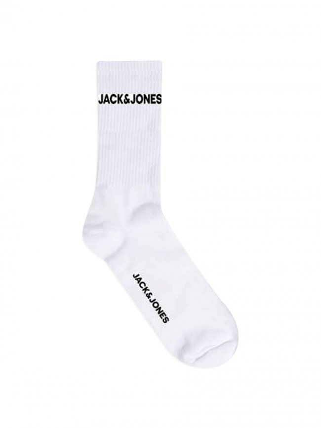 Pack 5 paires de chaussettes basic blanc homme - Jack & Jones