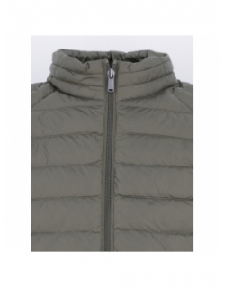 Doudoune légère duvet mat kaki homme - Jott