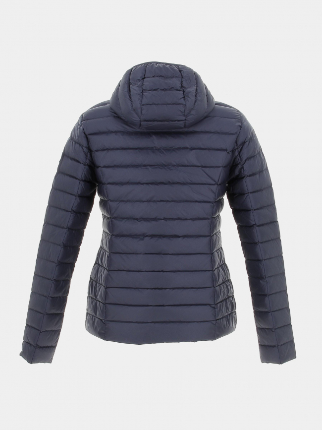 Doudoune légère duvet à capuche chloé bleu marine femme - Jott