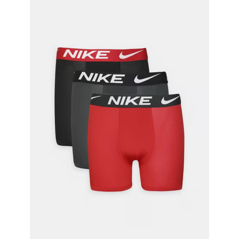 Pack 3 boxers everyday brief noir rouge garçon - Nike