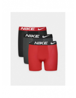 Pack 3 boxers everyday brief noir rouge garçon - Nike