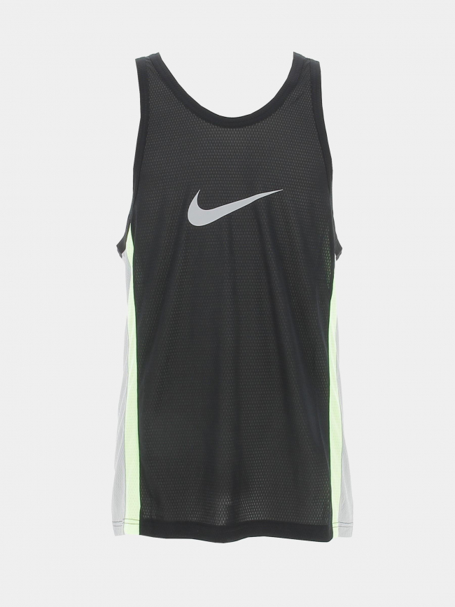 Maillot de basketball icon vert gris noir homme - Nike