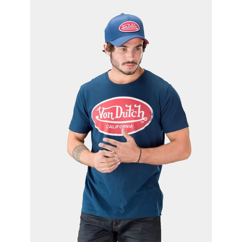 T-shirt logo von dutch bleu homme - Von Dutch