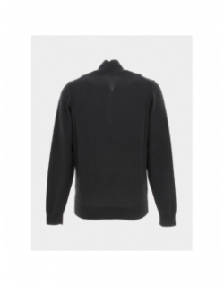 Pull col zippé montant san quintus noir homme - Hugo