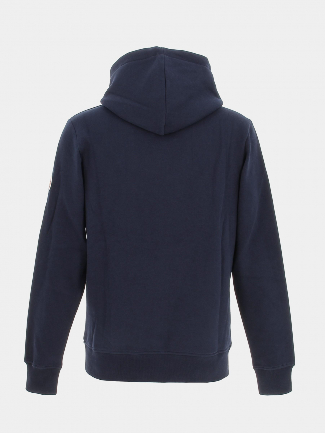 Sweat à capuche folie douce bleu marine homme - Jack & Jones