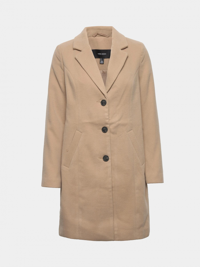 Manteau cindy beige femme - Vero Moda