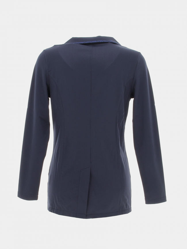 Veste blazer maria bleu marine femme - Hbt