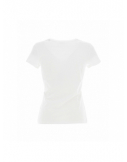 T-shirt regular graphic paillettes blanc femme - Salsa