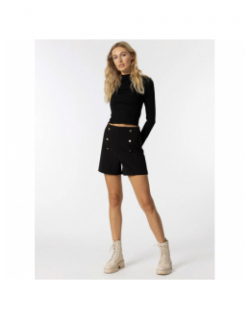 Short taille haute rocher noir femme - Tiffosi