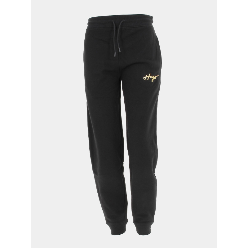 Jogging easy logo doré noir femme - Hugo