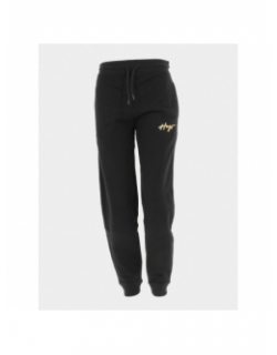 Jogging easy logo doré noir femme - Hugo