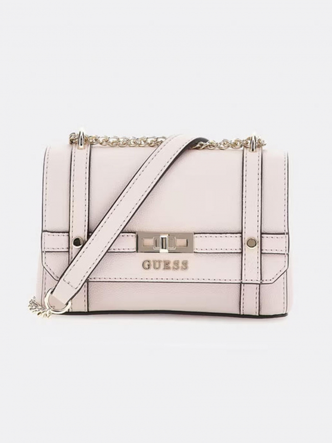 Sac à main bandoulière mini emilee rose femme - Guess