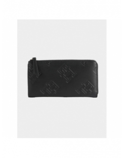 Portefeuille refined large noir femme - Tommy Hilfiger