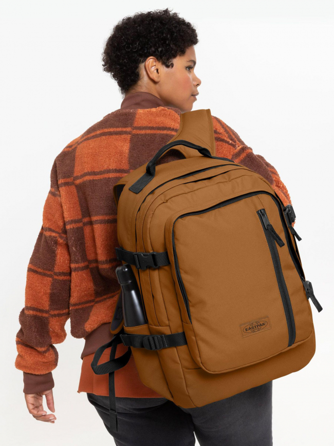 Sac à dos Eastpak multi-poches volker cs marron