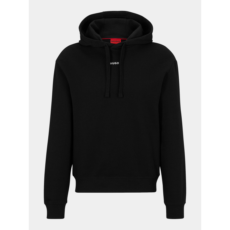 Sweat à capuche dapo noir homme - Hugo