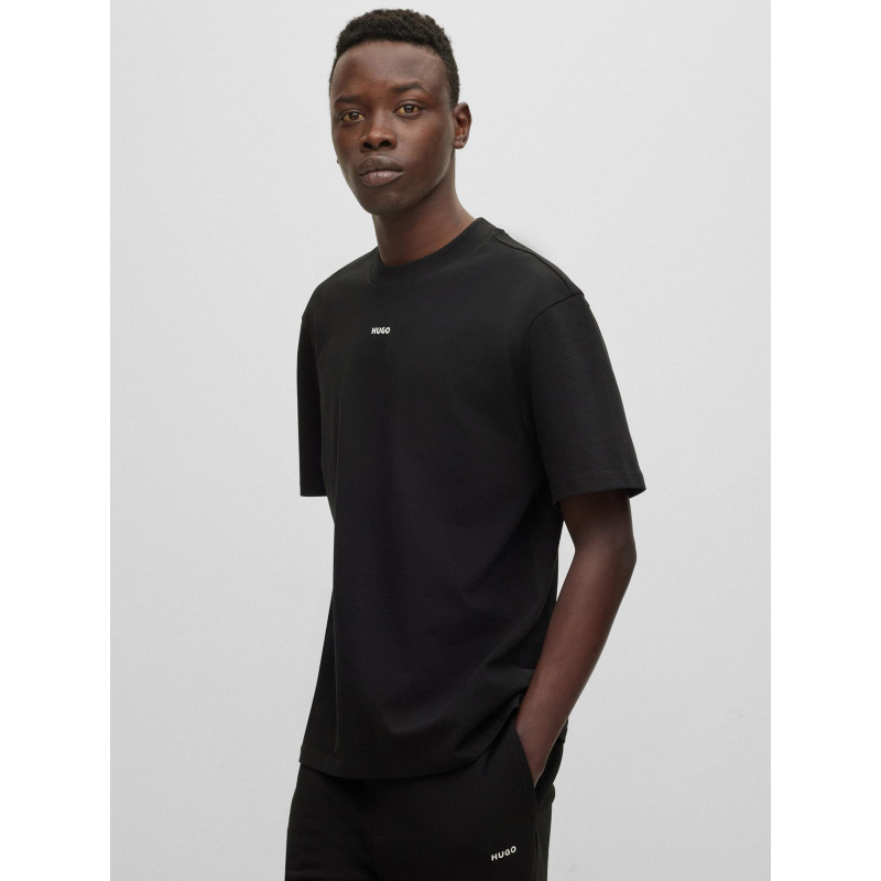 T-shirt dapolino noir homme - Hugo