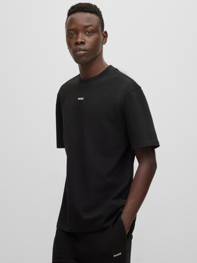 T-shirt dapolino noir homme - Hugo