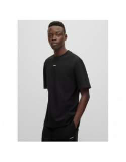 T-shirt dapolino noir homme - Hugo