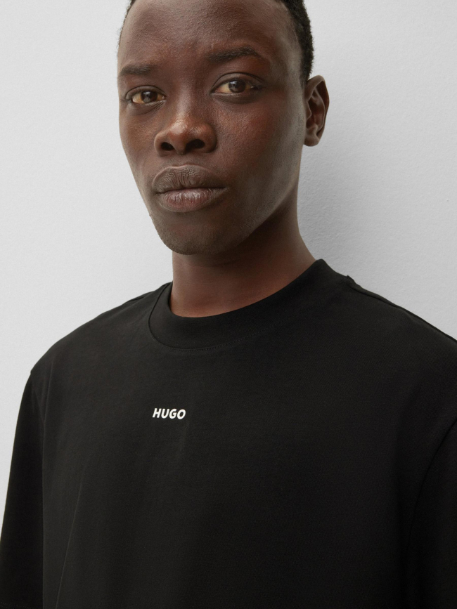 T-shirt dapolino noir homme - Hugo
