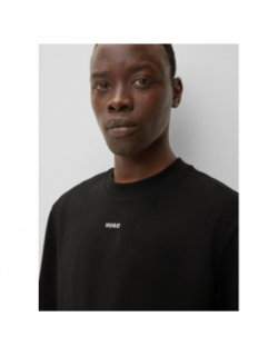 T-shirt dapolino noir homme - Hugo