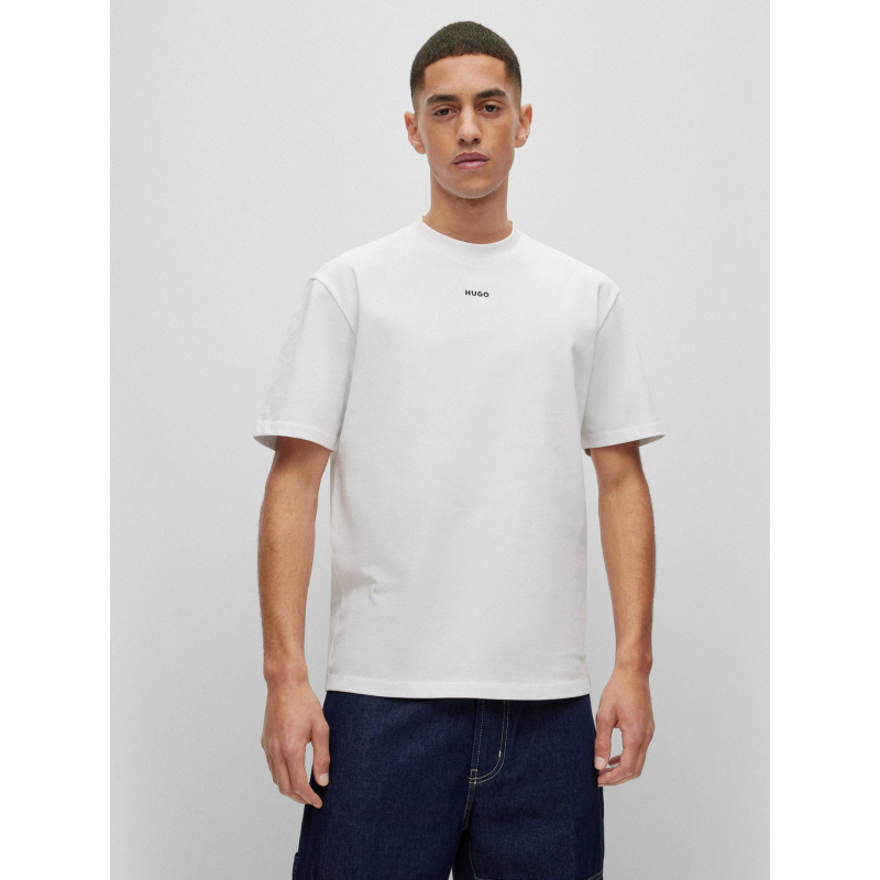 T-shirt dapolino blanc homme - Hugo