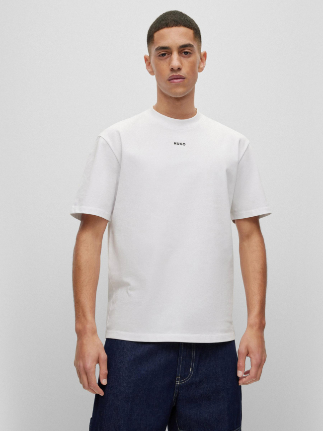 T-shirt dapolino blanc homme - Hugo