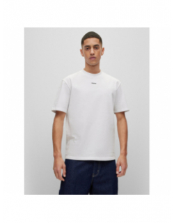 T-shirt dapolino blanc homme - Hugo