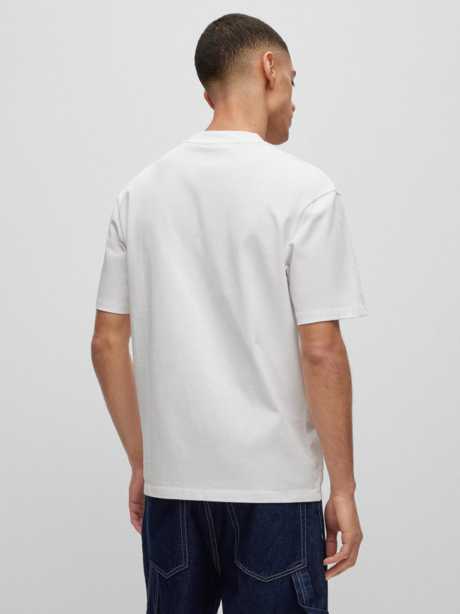 T-shirt dapolino blanc homme - Hugo