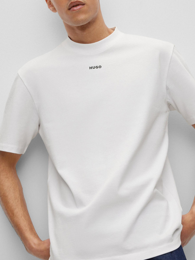 T-shirt dapolino blanc homme - Hugo