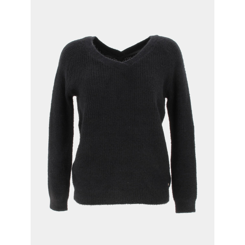 Pull armelle noir femme - Deeluxe