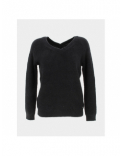 Pull armelle noir femme - Deeluxe