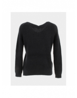 Pull armelle noir femme - Deeluxe