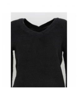 Pull armelle noir femme - Deeluxe