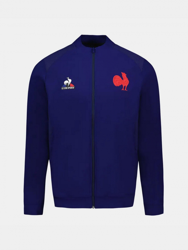 Veste hymne rugby FFR bleu homme - Le Coq Sportif