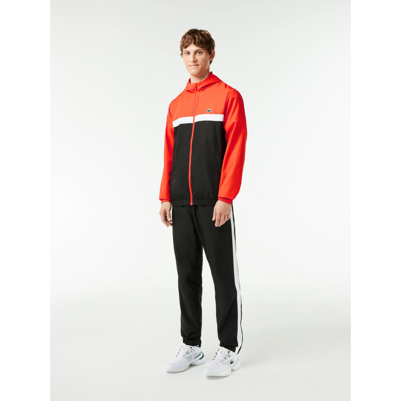 Ensemble à capuche tennis performance noir homme - Lacoste