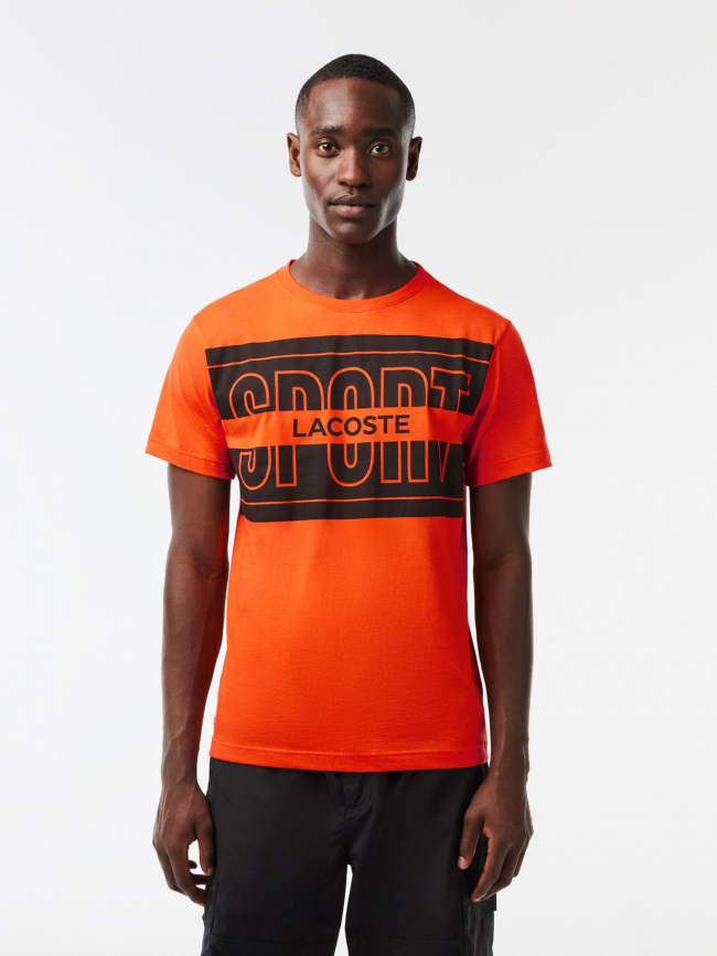 T-shirt core performance orange homme - Lacoste